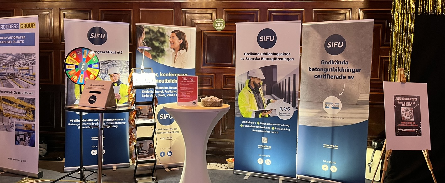 Kompetens och innovation på Betonggalan