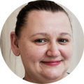Sophie Rousku, leg. Optiker med MSc i klinisk optometri, Ögonakuten S:t Eriks Ögonsjukhus 